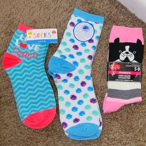 Women's crew socks